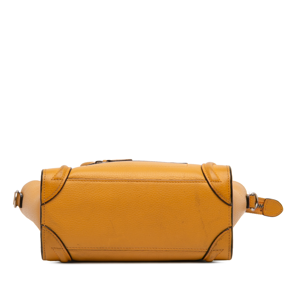 Pre-Loved Celine Nano Leather Luggage Tote - Picture 3 of 12